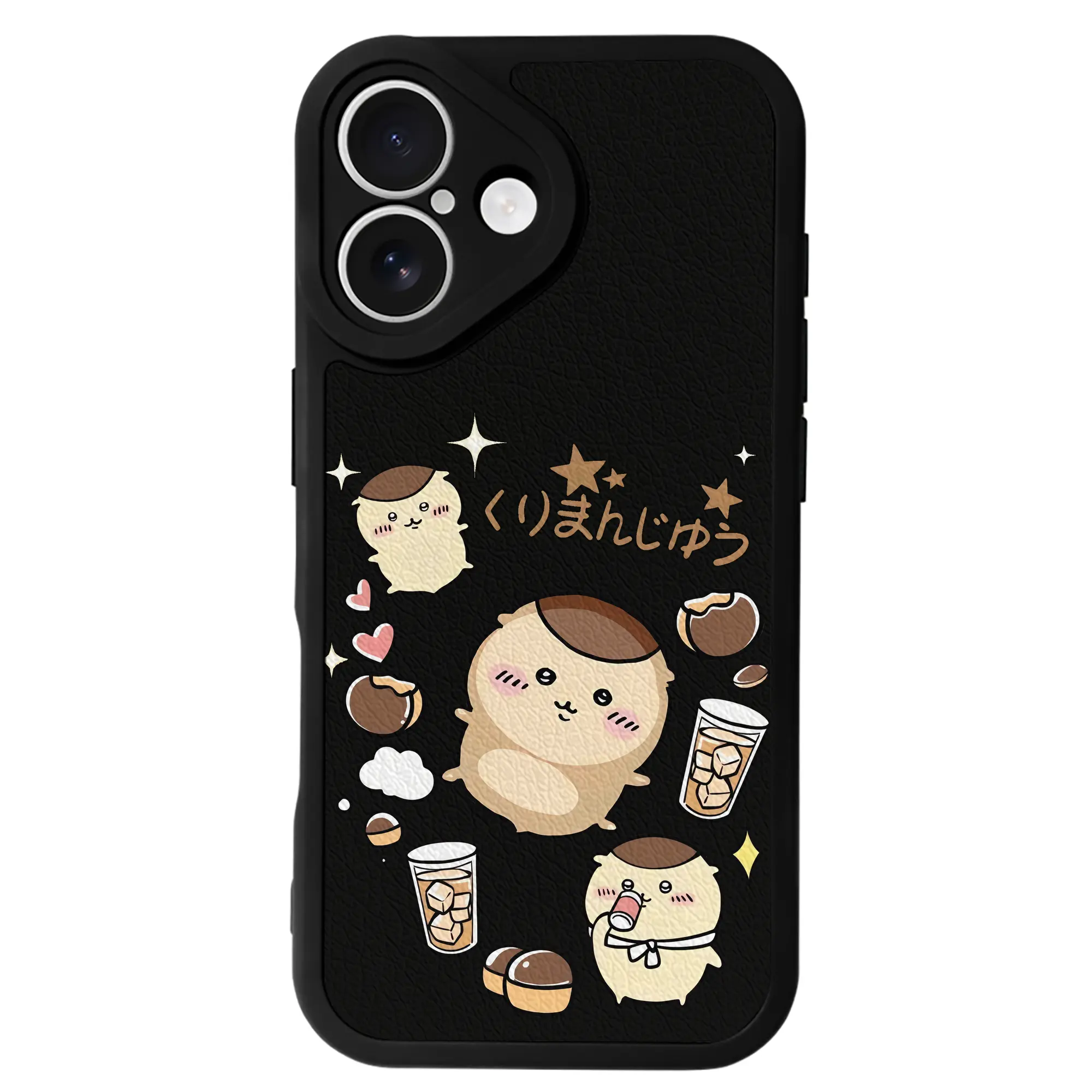 ちい が わ グッズ くりまんじゅう - IPhone 16シリーズ対応 ・ シリコンスマホケース ・ レザー調 ・ 高精度フィット ・ 耐衝撃 ・ ワイヤレス充電対応 ・ 精密カット